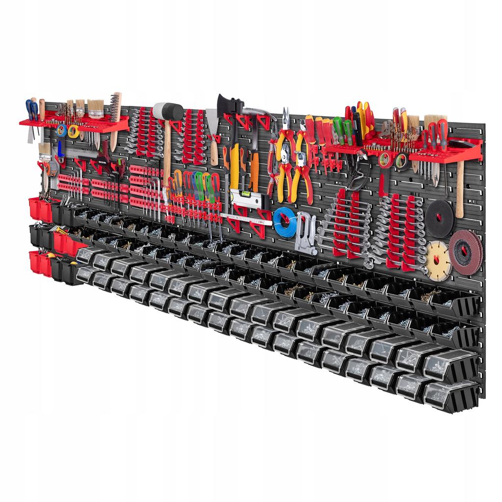 KADAX Tablica Warsztatowa Ścianka 232x78cm 176 el