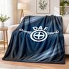 Теплый и уютный фланелевый плед с принтом DAF, покрывало для кровати, для домашнего декора