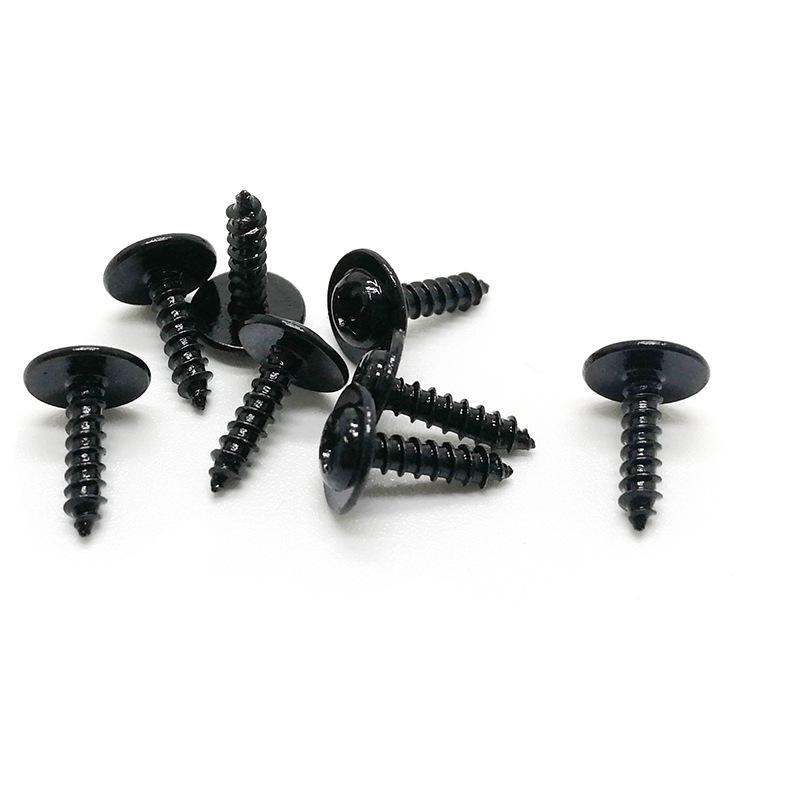 Round Head Phillips Self-Drilling Screw with Washer - Carbon Steel M1.7-M4