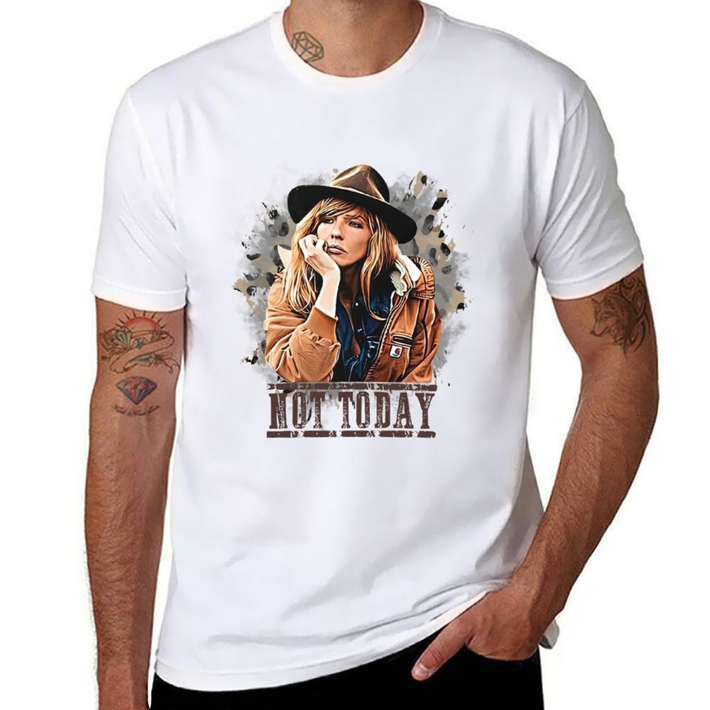 Beth Dutton Not Today Tshirt Minimalist Graphic Tee Shirt