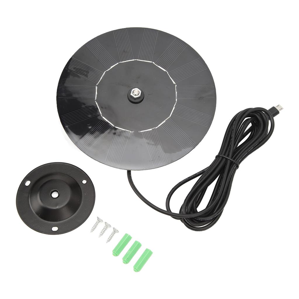 RV Solar Panel Mono High Effcient Solar Battery Charger Panel with Bracket 3 Meters Charging Cable for RV Outdoor