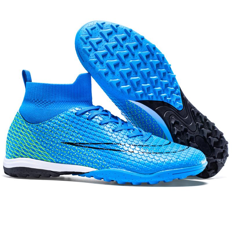 Высокодышащие футбольные бутсы, нескользящие, для тренировок на газоне, с защитой от сломанных ногтей, профессиональные игровые футбольные бутсы