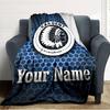 Name Custom KAA Gante Print Flannel Blanket High Quality Warm Comfortable Cover for All Seasons Perfect for Gifts Home Decor