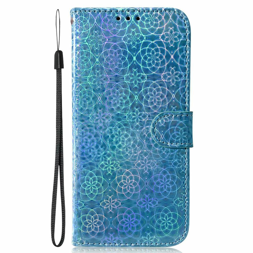 For OnePlus 13 Stand Case Dazzling Flower Leather Phone Cover