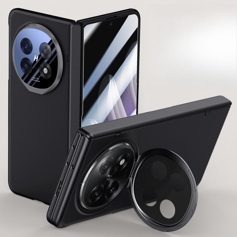 Suitable for Oppofindn5 Phone Case Film, Integrated Magnetic Matte N5 Lens Bracket, Fully Wrapped Spring Hinge, Business