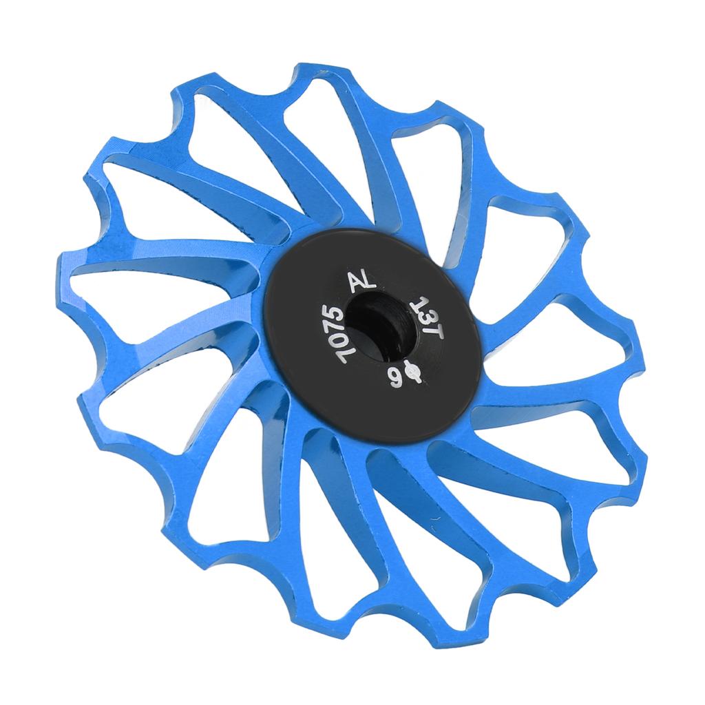 Задний переключатель передач для горного велосипеда, роликовый направляющий ролик, металлический, керамический, 13 зубьев, натяжное колесо, синий