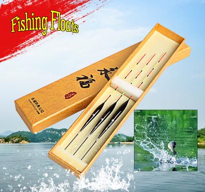 Деревянный поплавок в наборе 3 шт