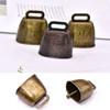 Колокольчик овчарки DIY Bell ell Декор Ковбелл Подвеска Колокольчики Высокий звук Домашнее животное анти-потерянный винтажный металл