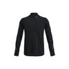 Logo Print Half High Neck Quick Dry Pullover Long Sleeve Sweatshirt Men Sweatshirt Black 1365662-002
