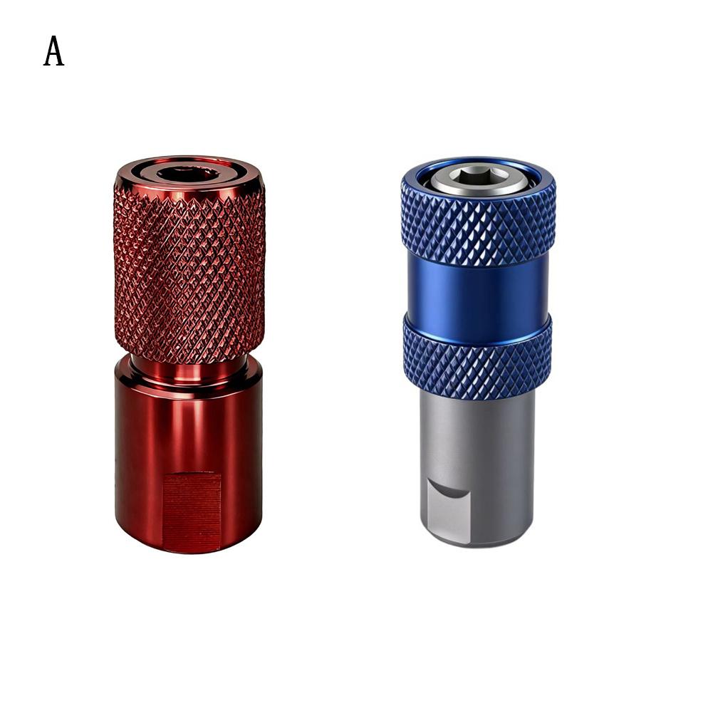 2Pcs M10 Angle Grinder Adapter M10 To 6.35mm Internal Hex Connector Quick-Release Extension Converter For 100-Type Angle Grinder