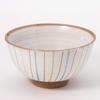 Mino Ware Nishiki Jugusa Rice Bowl Blue K21048