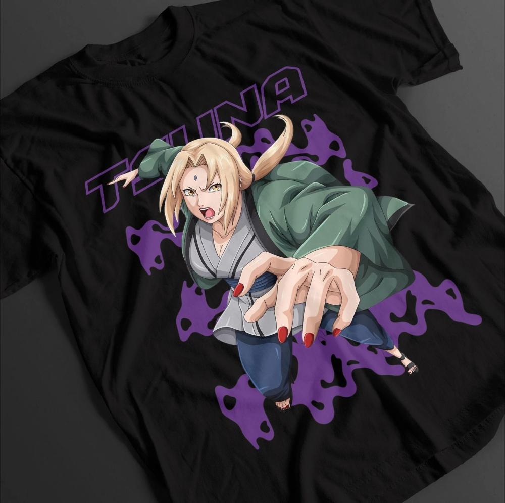 2026 Hot Sale Naruto Summer New Female Ninja Anime Printed T-shirt Men's Women's Neutral Loose Casual Short Sleeve Cotton Family Outfit T-shirt Top