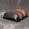 Anti-lost Men Key Ring Pouch Large Capacity Car Key Retro Money Bag Mini Leather Coin Purse  Work