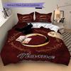 Custom Textile Lord Rings Bedding 3 Piece Set HD Print Duvet Cover Pillowcases for Teens Adult Bedroom Decoration