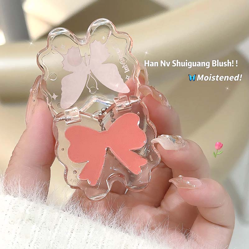 CAPPUVINI Увлажняющие румяна Butterfly Orange