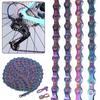 Mountain Road Bicycle 116 Links Bike Chain Electroplate Variable Speed Chain Universal Anti-rust 8s 9s 10s 11s Colorful Chain