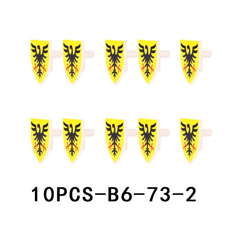 Средневековый военный замок, рыцарские доспехи, строительные блоки, наплечники, аксессуары для доспехов, Красный Лев, Черный Орел, оружие, конструктор, игрушки.