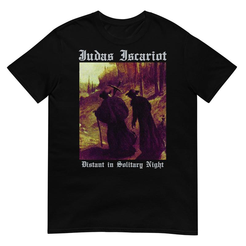 JUDAS ISCARIOT "Distant in Solitary Night"Unisex T-shirt Graphic Tee