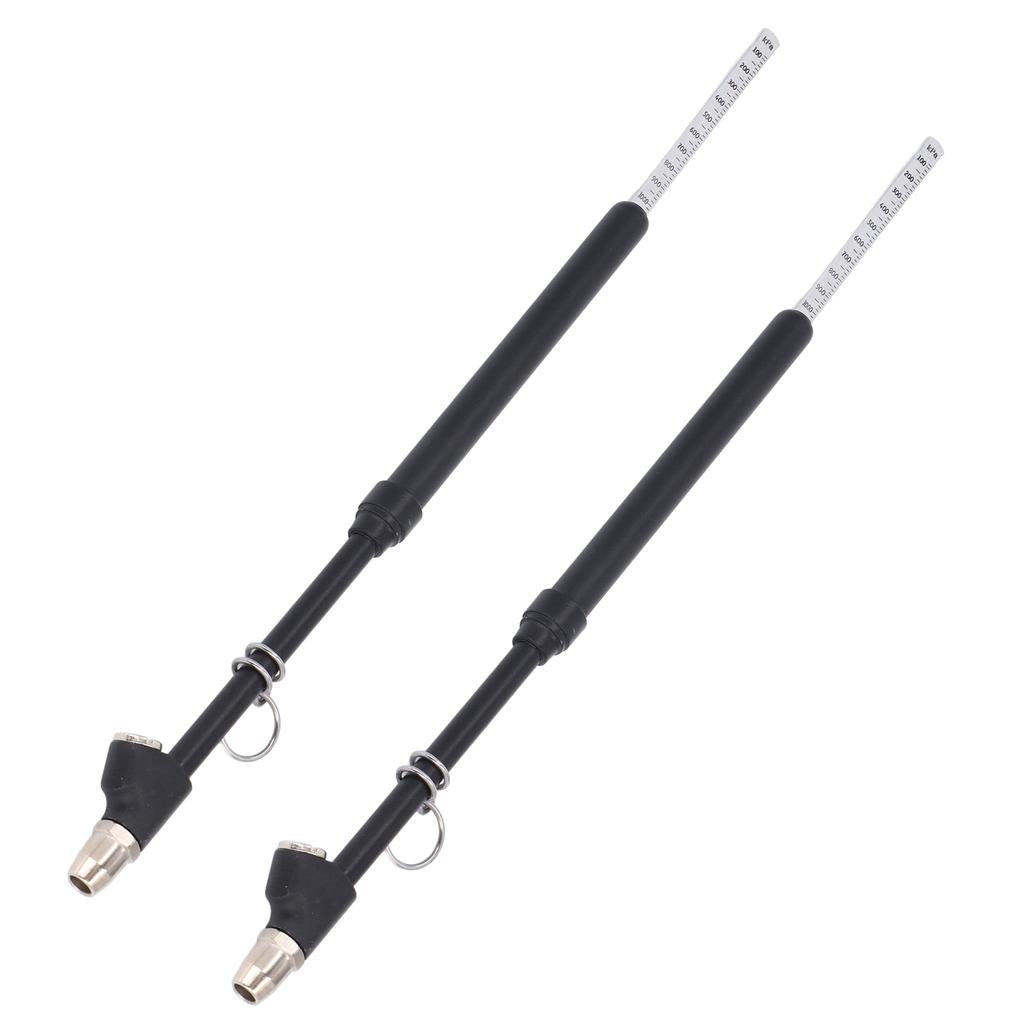 2PCS Dual Head Tire Pressure Gauge 10?150PSI Multifunctional Truck Tire Pressure Gauge for Car