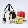 Mafalda Cartoon Insulated Lunch Bags Thermal Bag Reusable High Capacity Lunch Box Tote for Men Women Work Outdoor
