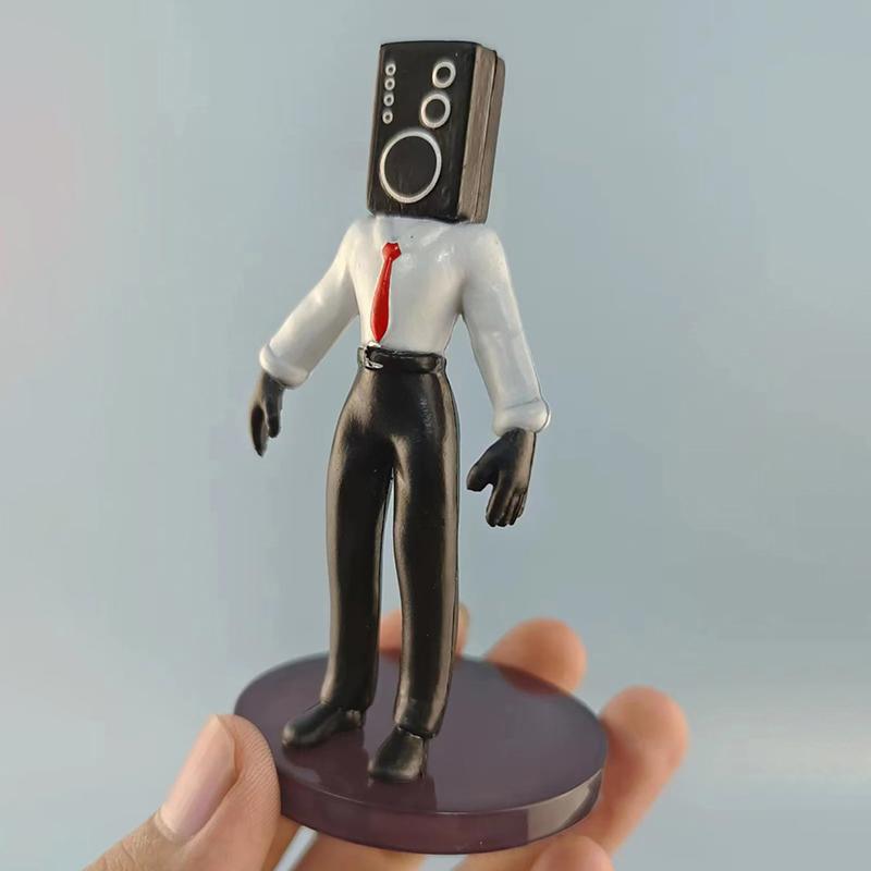 Набор из 12 предметов, 8-10 см, фигурки для туалета Skibidi, игрушечная модель для детей, подарки, фигурка человека-туалета Skibidi, фигурка
