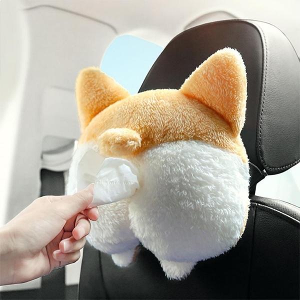Диспенсер для коробок для салфеток Shiba Dog Butt