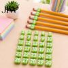 Customizable Pencil Identifiers 30Pcs Numbered Cap Labels, 1-30 Numbers Topper Decoration, Marker Labels Students Clips, Reusable Charms for