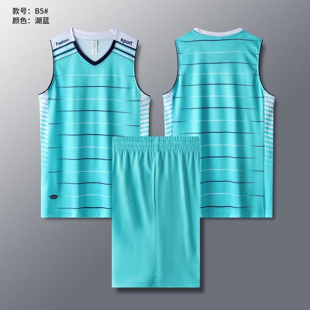 New volleyball jersey suit Men's and women's same short-sleeved volleyball tennis table tennis jersey Team competition training sportswear