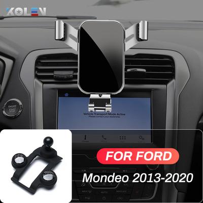 Автомобильный держатель для мобильного телефона для Ford Mondeo Mk4 Mk5 2013 2014 - Гравитационный держатель GPS, крепления на вентиляционное отверстие, Навигационный кронштейн