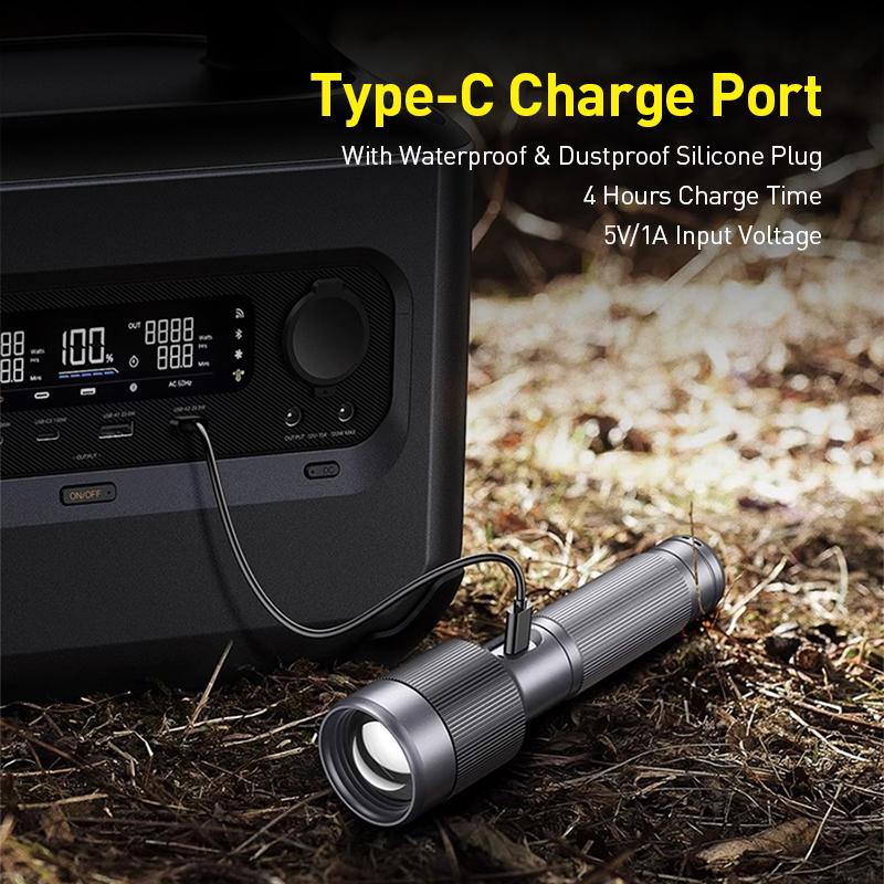 Philips Фонарик SFL2101P SFL2101P Телескопический Зум Фонарик 1300 люмен Дальность луча (Максимум) 800 метров