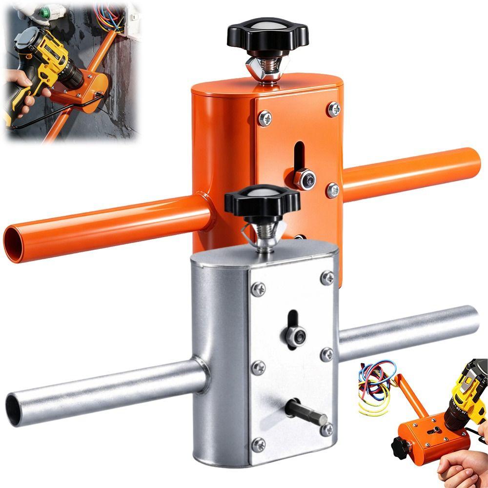 Heavy Duty Wire Puller Handheld Cable Puller Portable Cable Threading Tool Wall Installation