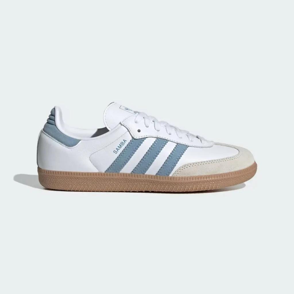 JS1391 adidas Originals Samba OG Cloud White Alumina Ash Blue (Женский)