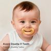 Philips Avent Двойной прорезыватель для детей от 6 месяцев, Соска-пустышка Amber Gold