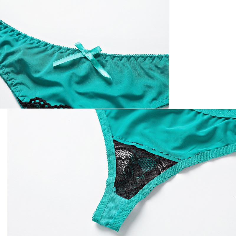 Lace Sexy T Panties Shorts Brief Underwear Women's Thong Fashionable Hot Spicy See Through Underpants