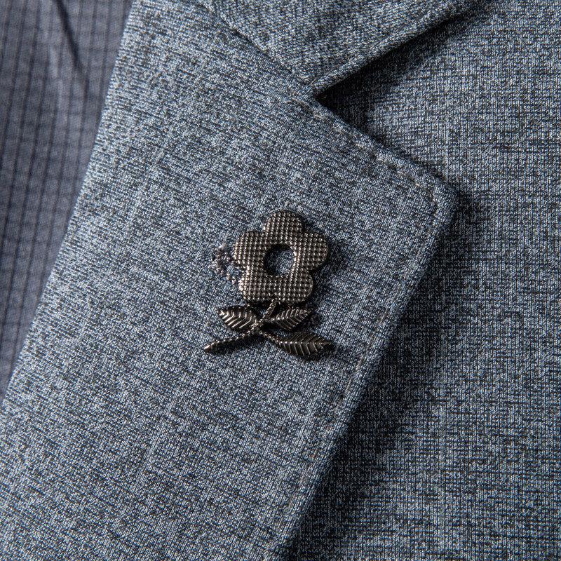 Мужской клетчатый пиджак MONTAGUT в стиле business casual