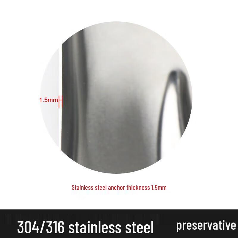 Jun Ding Camp 316 Stainless Steel T-Handle Shovel