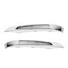 2pcs Fog Lamp Grille Chrome Molding Trim Cover Replacement for Benz GLK‑Class X204 Standard Facelift 2013 to 2015