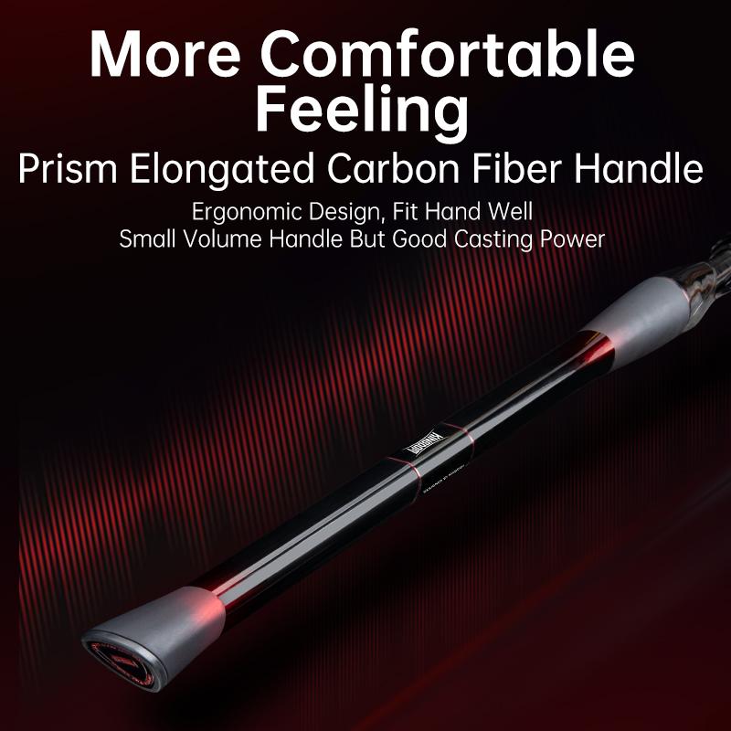 Kingdom Дорожная удочка Keel-II, 4 + 1 секции, приманки для форели, спиннинговая кость, сверхлегкая удочка для приманки на щуку, удочки из углеродного волокна