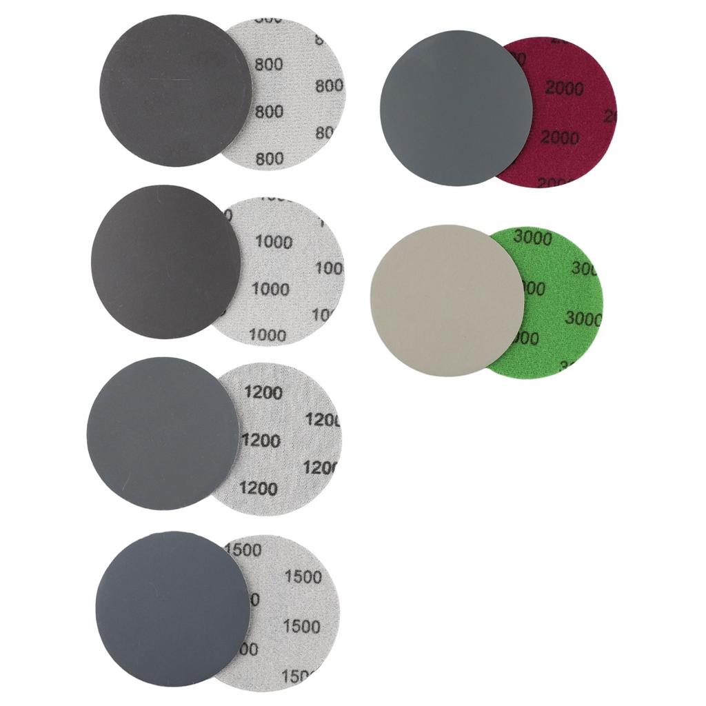 Polishing Sandpaper Wet/Dry Wood 3 Inch 30pcs/set 75mm