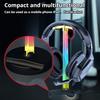 Универсальная RGB подставка для наушников Держатель для гарнитуры Игра Встроенный ароматерапевт Компьютерная игровая подставка для наушников Подвеска-кронштейн для наушников