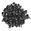 200Pcs Flat Feet Studs Gun Black DIY Leather Luggage Bags Handbags Craft Accessories 12mm