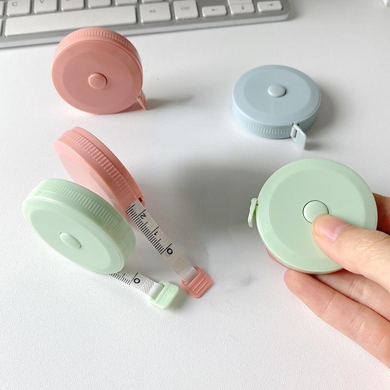 1 шт. портативная 150 см выдвижная рулетка мини-маленькая рулетка бытовая мягкая линейка