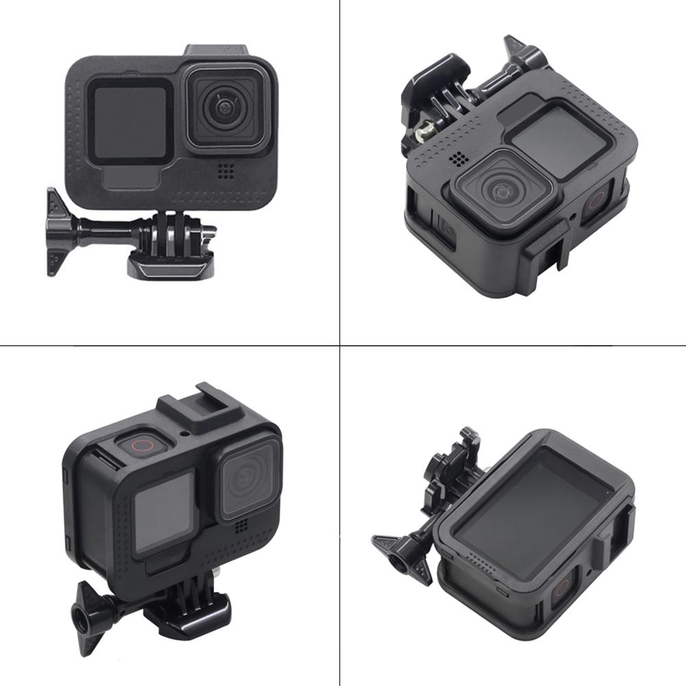 Защитная рамка корпус крепление для GoPro Hero 13/12/11/10/9 Черный Аксессуары для экшн-камеры