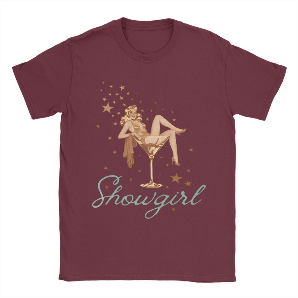 Мужская футболка S-Showgirls Новинка 100% хлопок Короткий рукав Футболки Круглый вырез Одежда Новое поступление