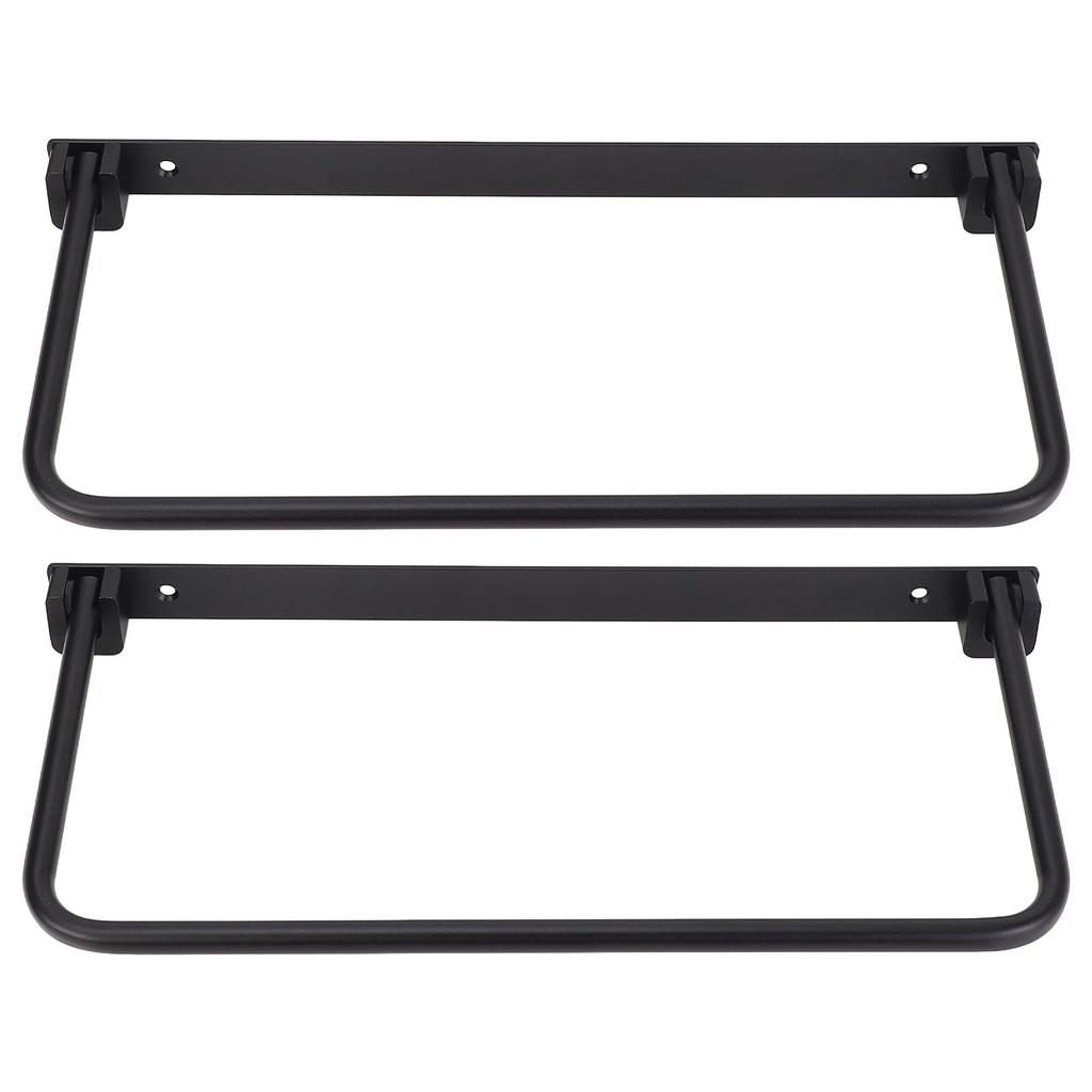 2 шт. Складная подставка для обуви для дома на колесах, алюминиевый сплав, компактная, настенная полка-органайзер для обуви для отеля, гостиной, черная