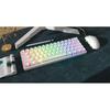 61-Key Mini Mechanical Keyboard with Three-Mode Wireless Bluetooth, Red Tea Switch for Laptop Gaming & Office