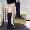 Niche Suede Short Boots for Women's Autumn and Winter New British Martin Boots, Thin Small Thick-soled Women's Boots