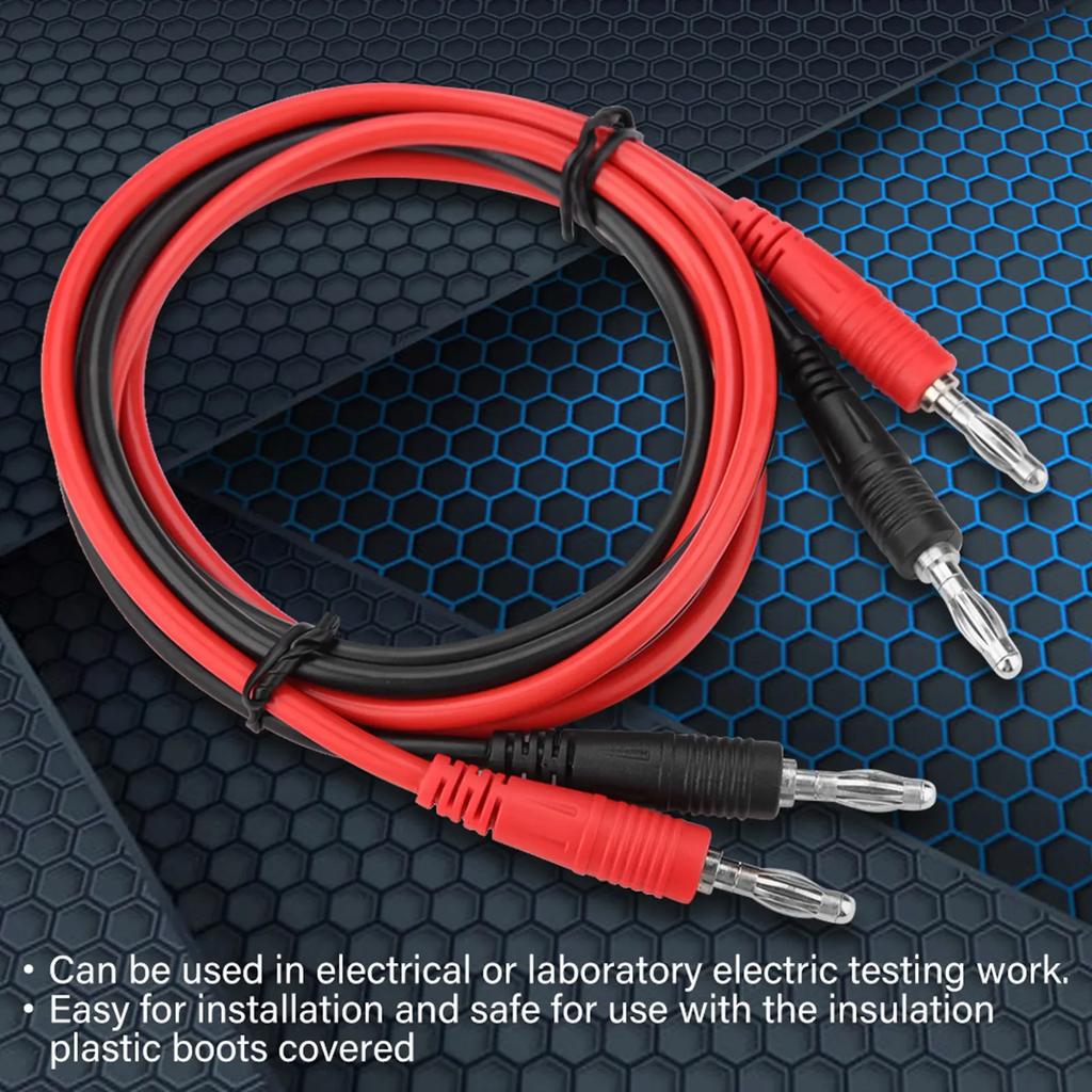 Banana Plug Testing Cable Test Probe Test Cable P1041 4mm Banana Plug To Banana Plug Test Cable Multimeter Testing Cables