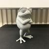 Лягушка, напечатанная на 3D-принтере, Мини-украшение для рабочего стола, Имитация модели лягушки в солнцезащитных очках со скрещенными руками, Стоящая лягушка для стола, Салона автомобиля