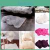 Premium Quality Soft Fluffy Wool Sheepskin Mat For Cozy Bedroom Decor And Comfort